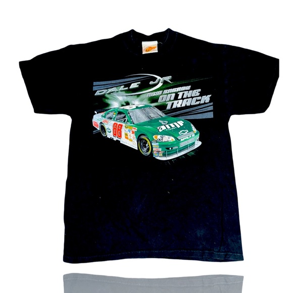 Vintage 90’s NASCAR “Winners Circle” Dale Earnhardt Jr. Double Sided Tee: Medium - Picture 1 of 6